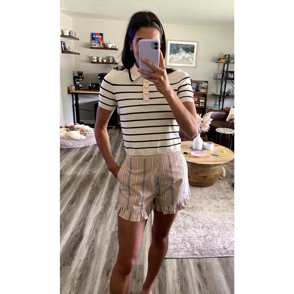 See By Chloe Multicolor Striped Short size US 2 - Picture 2 of 7